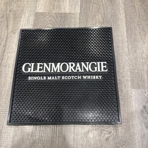 Glenmorangie Malt Scotch Whisky XL Waitstation Bar Mat/spill Mat- Black NEW